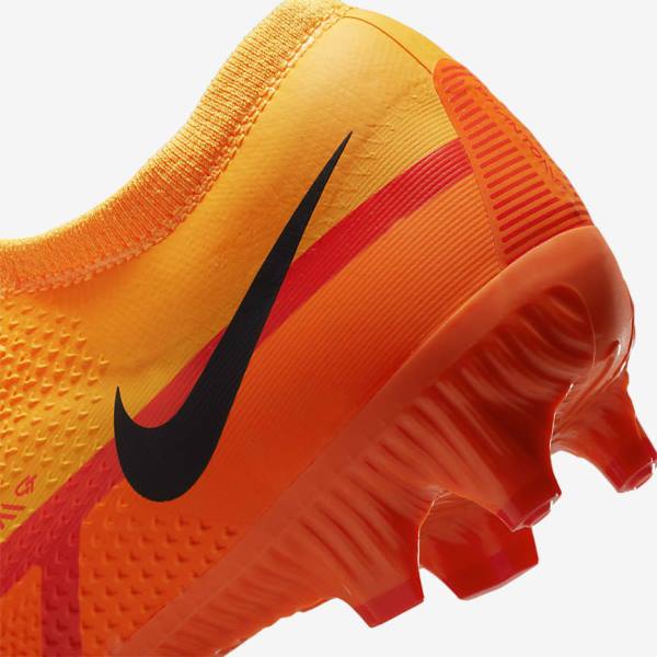 Nike Phantom GT2 Pro FG Firm-Ground Ženske Nogometni Čevlji Oranžna / Svetloba Rdeča / Črna | NK178VDP