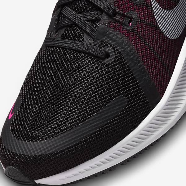 Nike Quest 4 Road Ženske Tekaški Čevlji Črna / Temno Siva / Bela | NK823BEP