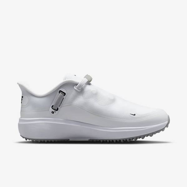 Nike React Ace Tour Ženske Čevlji Za Golf Bela / Svetloba Siva / Črna | NK295YPM