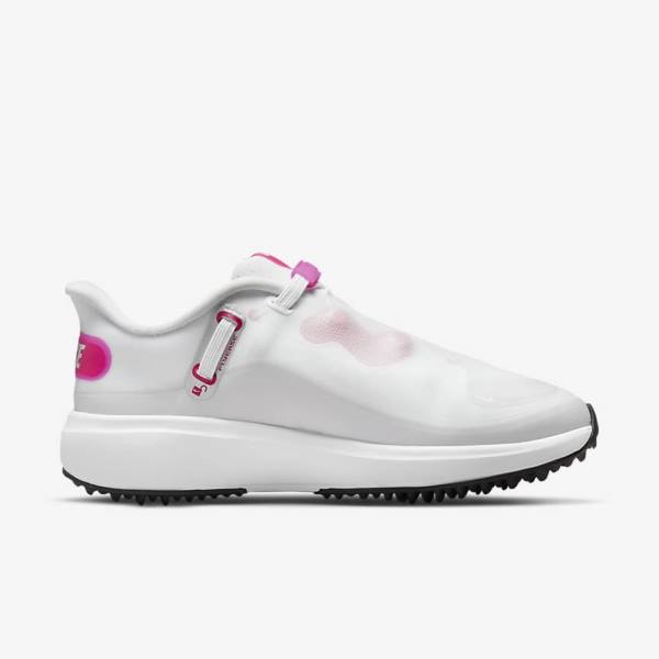 Nike React Ace Tour Ženske Čevlji Za Golf Bela / Črna / Roza | NK602NHU