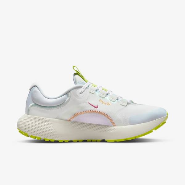 Nike React Escape Run Road Ženske Tekaški Čevlji Bela / Zelena / Večbarvni | NK578EPW