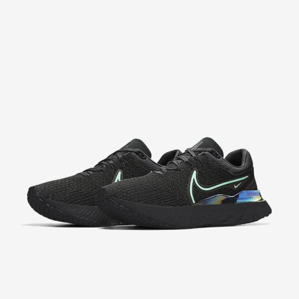 Nike React Infinity Run 3 By You Custom Road Ženske Tekaški Čevlji Črna | NK682JAU