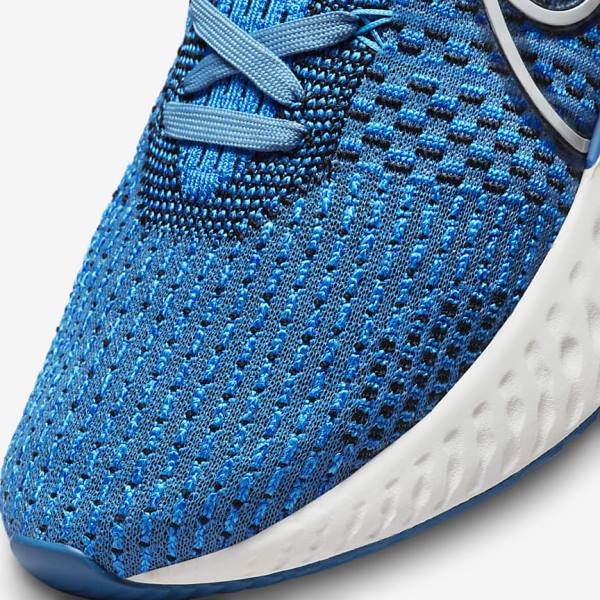 Nike React Infinity Run Flyknit 3 Road Moški Tekaški Čevlji Modra / Črna | NK547BOA