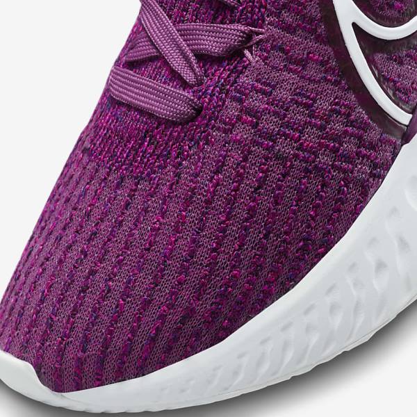 Nike React Infinity Run Flyknit 3 Road Ženske Tekaški Čevlji Bordo | NK298PMR