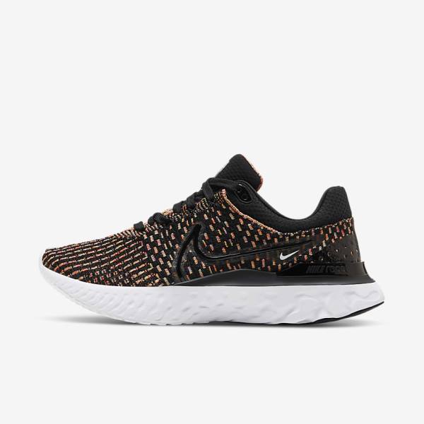 Nike React Infinity Run Flyknit 3 Road Ženske Tekaški Čevlji Črna / Modra / Roza / Bela | NK562FGQ