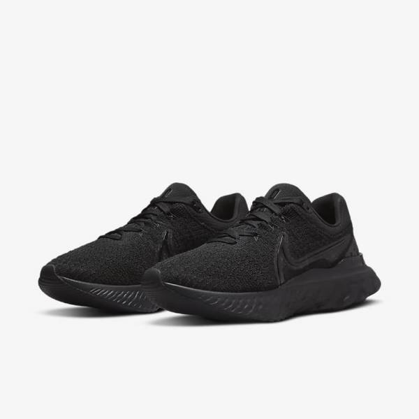 Nike React Infinity Run Flyknit 3 Road Ženske Tekaški Čevlji Črna | NK739XTR