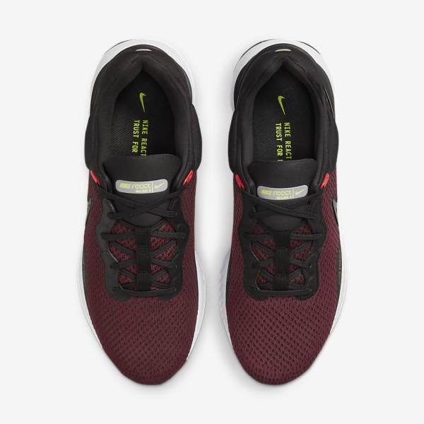 Nike React Miler 3 Road Moški Tekaški Čevlji Črna / Rdeča / Bela | NK965SQU