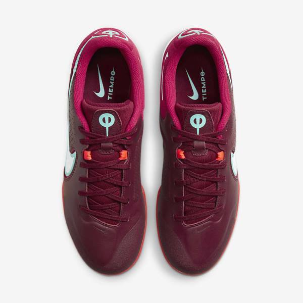 Nike React Tiempo Legend 9 Pro IC Indoor-Court Moški Nogometni Čevlji Rdeča / Svetloba Rdeča / Bela | NK569GPI