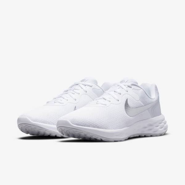 Nike Revolution 6 Next Nature Road Ženske Tekaški Čevlji Platina | NK378DTN