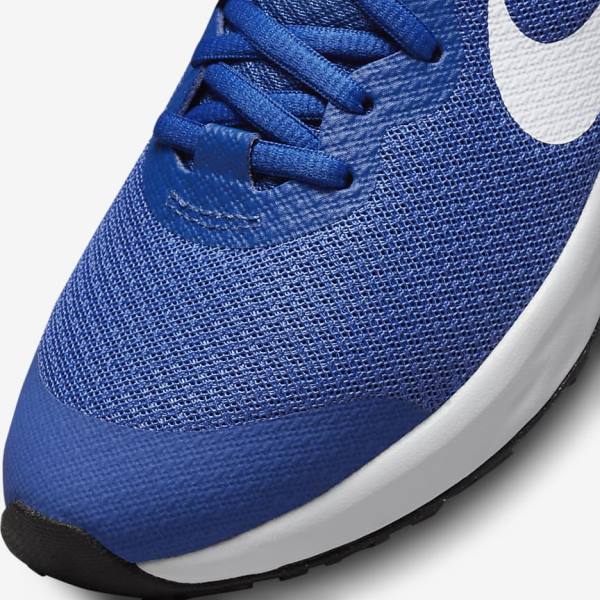 Nike Revolution 6 Older Road Otroci Tekaški Čevlji Kraljevsko Modra | NK748SOZ