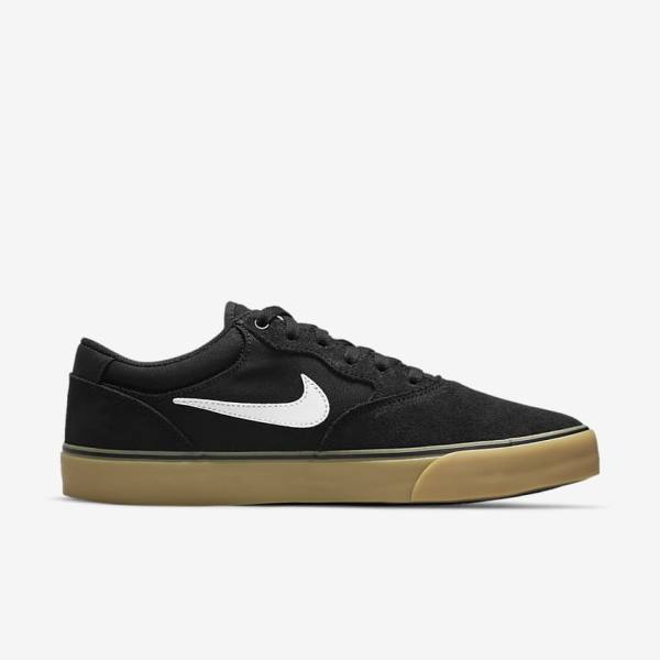 Nike SB Chron 2 Ženske Skate Čevlji Črna / Svetloba Rjav / Bela | NK610VFI