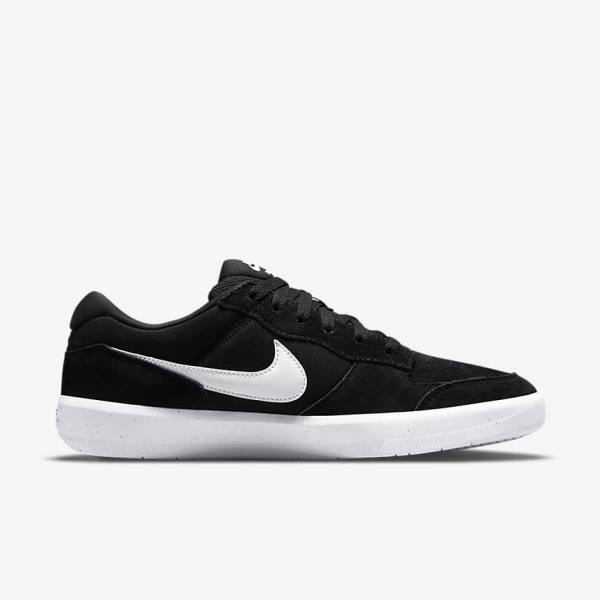 Nike SB Force 58 Ženske Skate Čevlji Črna / Bela | NK954ABX