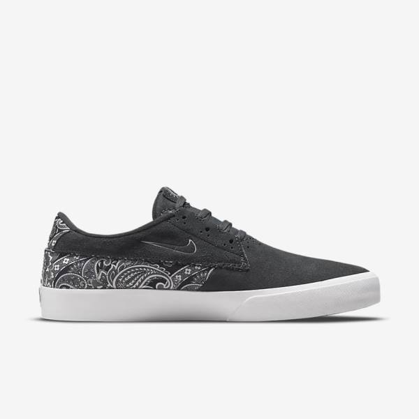 Nike SB Shane Premium Moški Skate Čevlji Temno Siva / Bela / Črna / Siva | NK527DKW