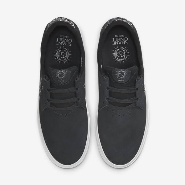 Nike SB Shane Premium Moški Skate Čevlji Temno Siva / Bela / Črna / Siva | NK527DKW