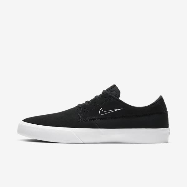 Nike SB Shane Ženske Skate Čevlji Črna / Bela | NK219JBT