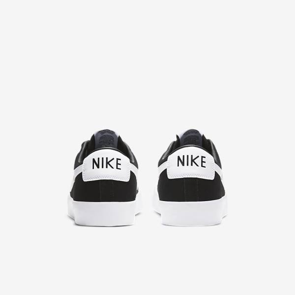 Nike SB Zoom Blazer Low Pro GT Moški Skate Čevlji Črna / Svetloba Rjav / Bela | NK263FSA