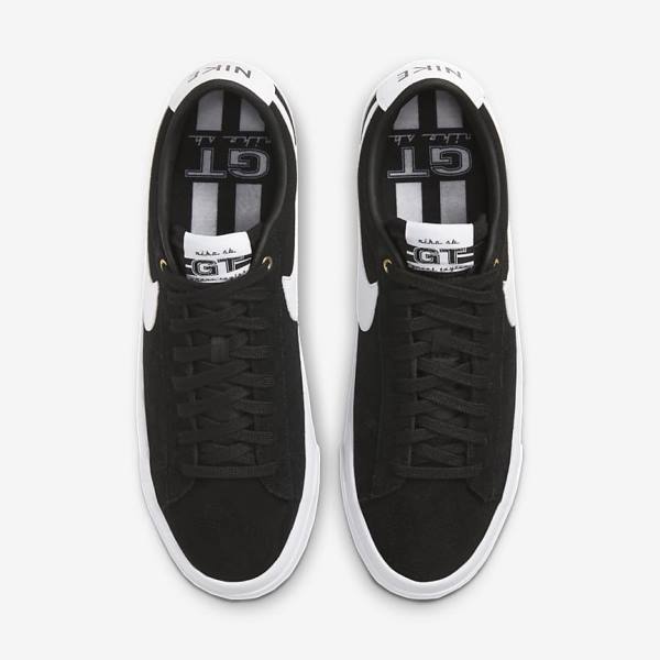 Nike SB Zoom Blazer Low Pro GT Moški Superge Črna / Svetloba Rjav / Bela | NK845BRY