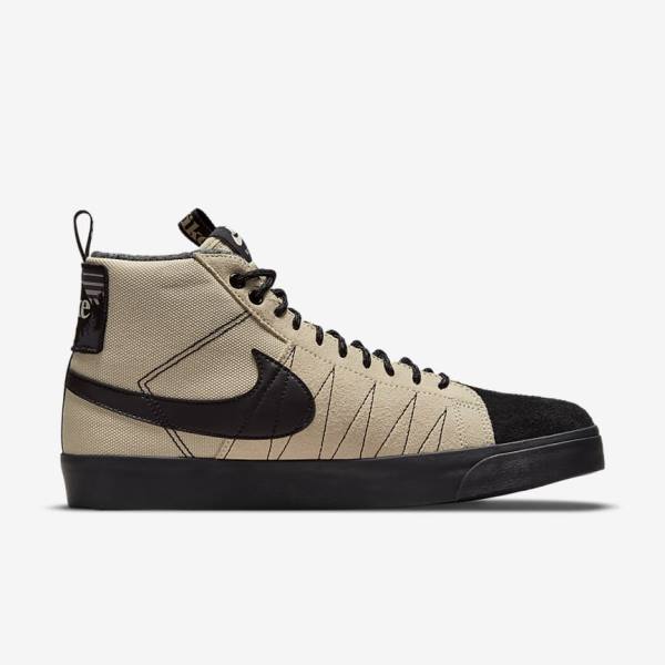 Nike SB Zoom Blazer Mid Premium Moški Skate Čevlji Oranžna / Črna | NK456JNU