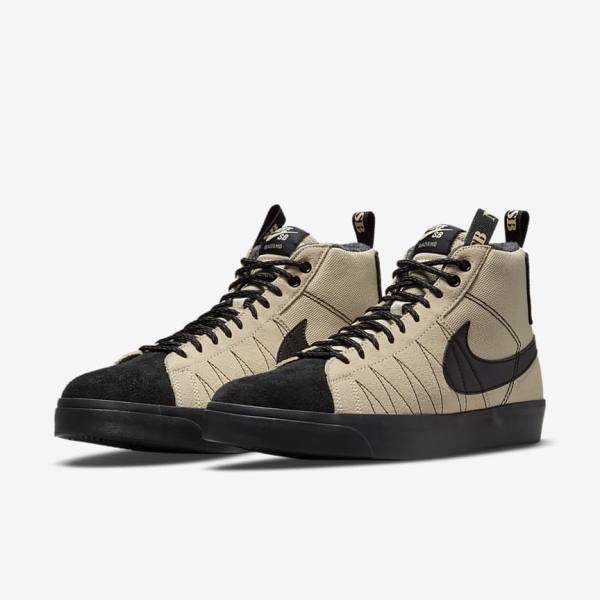 Nike SB Zoom Blazer Mid Premium Moški Skate Čevlji Oranžna / Črna | NK456JNU