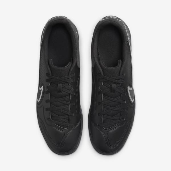 Nike Tiempo Legend 9 Club IC Indoor-Court Moški Nogometni Čevlji Črna / Temno Siva | NK015GKL