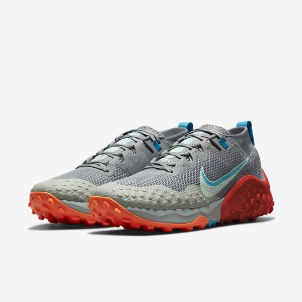 Nike Wildhorse 7 Trail Moški Tekaški Čevlji Olivno Zelene Mete | NK895ENM