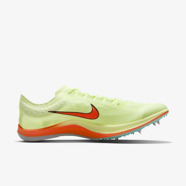 Nike ZoomX Dragonfly Athletics Distance Spikes Moški Tekaški Čevlji Turkizna / Črna / Oranžna | NK074XLT