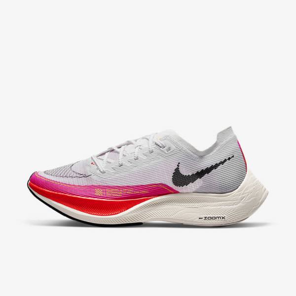 Nike ZoomX Vaporfly Next% 2 Road Racing Ženske Tekaški Čevlji Bela / Črna / Črna | NK052AVD