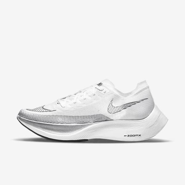 Nike ZoomX Vaporfly Next% 2 Road Racing Moški Tekaški Čevlji Črna / Kovinski Zlato / Bela | NK324JNX