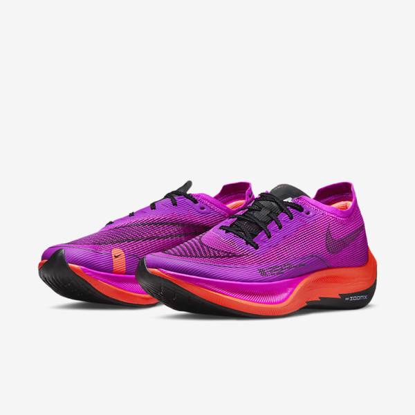 Nike ZoomX Vaporfly Next% 2 Road Racing Ženske Tekaški Čevlji Zelena / Modra / Bela / Črna | NK378YUA