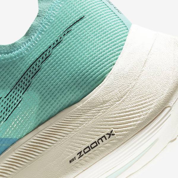 Nike ZoomX Vaporfly Next% 2 Road Racing Moški Tekaški Čevlji Bela / Kovinski Srebrna / Črna | NK743TQN