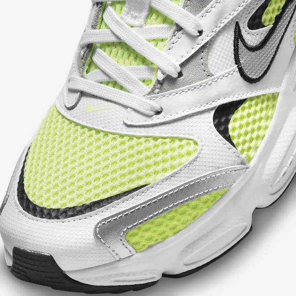 Nike Zoom Air Fire Ženske Superge Bela / Svetloba Limona / Črna / Kovinski Srebrna | NK427CGY