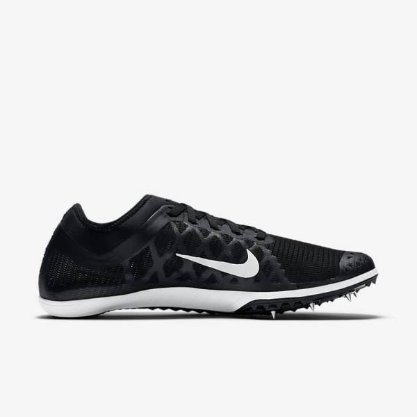 Nike Zoom Mamba 3 Unisex Distance Spike Moški Tekaški Čevlji Črna / Bela | NK763RFP