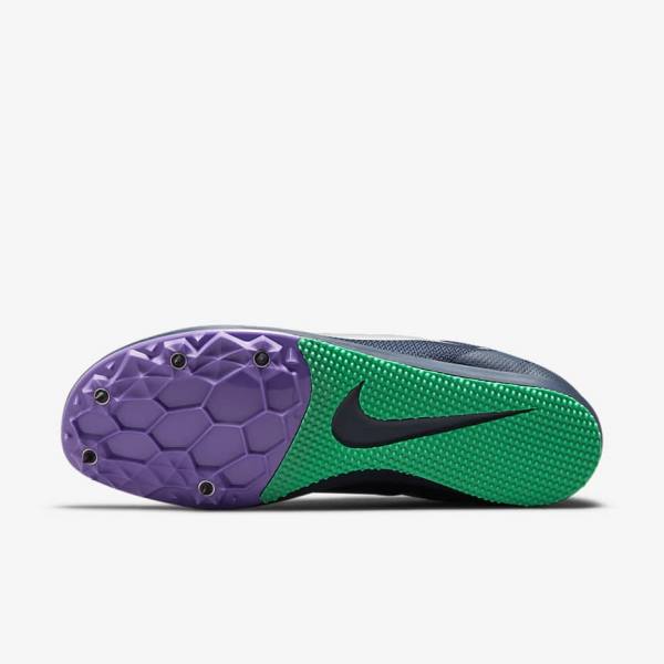 Nike Zoom Rival D 10 Athletics Distance Spikes Ženske Tekaški Čevlji Obszidián | NK516KJG