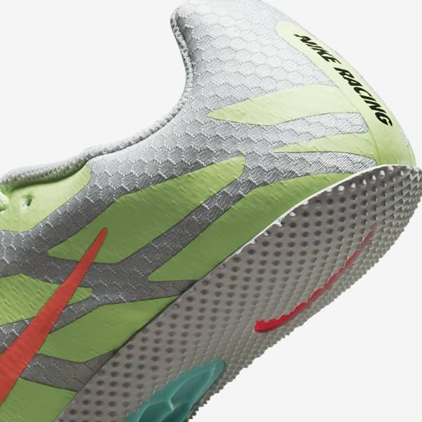 Nike Zoom Rival S 9 Athletics Sprinting Spikes Moški Tekaški Čevlji Turkizna / Oranžna | NK460ECY