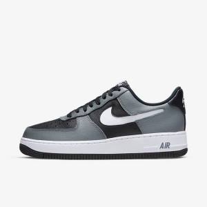 Nike Air Force 1 07 LV8 Moški Superge Črna / Siva / Bela | NK650VQZ