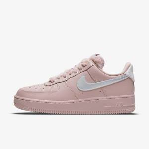 Nike Air Force 1 07 Ženske Superge Roza / Kovinski Srebrna | NK948YHC