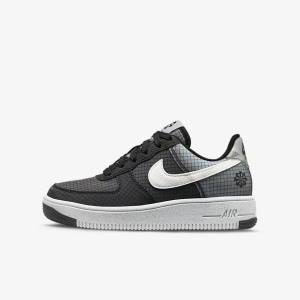 Nike Air Force 1 Crater Older Otroci Superge Črna / Bela | NK532NIW