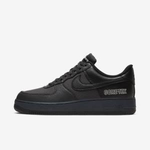 Nike Air Force 1 GTX Moški Superge Temno Siva / Črna | NK375DGP