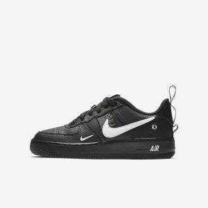 Nike Air Force 1 LV8 Utility Older Otroci Superge Črna / Rumena / Bela | NK526VCO