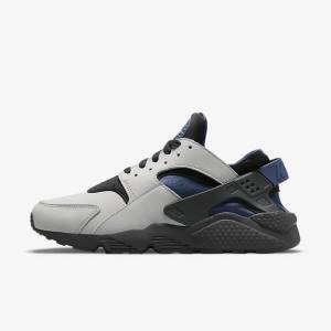 Nike Air Huarache LE Moški Superge Siva / Črna / Mornarica | NK629YEM