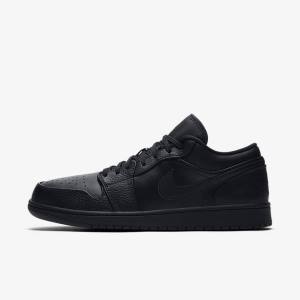 Nike Air Jordan 1 Low Moški Jordan Čevlji Črna | NK682QJI