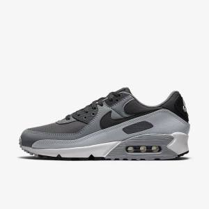 Nike Air Max 90 Moški Superge Temno Siva / Črna | NK267EOF