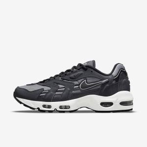 Nike Air Max 96 II Moški Superge Siva / Temno Siva / Bela / Črna | NK672BUX