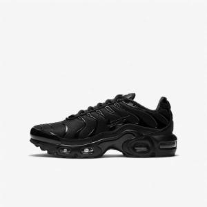 Nike Air Max Plus Older Otroci Superge Črna | NK419QBC