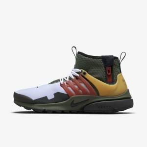 Nike Air Presto Mid Utility Moški Superge Temno Siva Zelena / Črna | NK672YMV