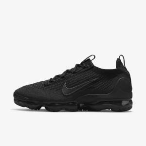 Nike Air VaporMax 2021 FK Moški Superge Črna / Temno Siva | NK028NUG