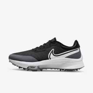 Nike Air Zoom Infinity Tour NEXT% Moški Čevlji Za Golf Črna / Siva / Turkizna / Bela | NK105RTY