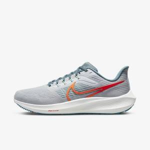 Nike Air Zoom Pegasus 39 Road Moški Tekaški Čevlji Platina | NK928FYG