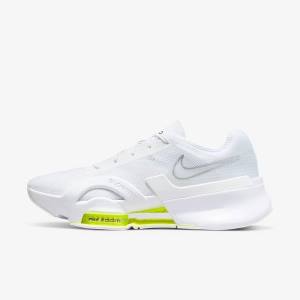 Nike Air Zoom SuperRep 3 HIIT Class Moški Športni Copati Bela / Črna / Kovinski Srebrna | NK358NBD