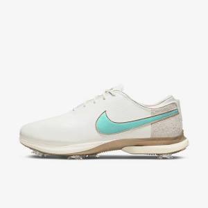 Nike Air Zoom Victory Tour 2 Ženske Čevlji Za Golf Bela / Svetloba Rjav / Turkizna | NK534MDB